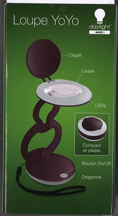 Loupe pliable à LED