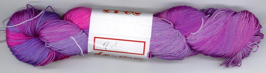 Soie Streng 021 Violet NM15/3 - 50gr écheveau de 250m  